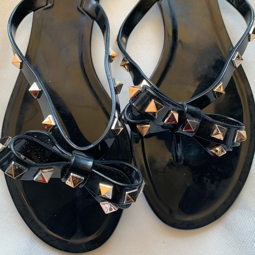 Ferragamo women plastic sandals size 40 Authentic